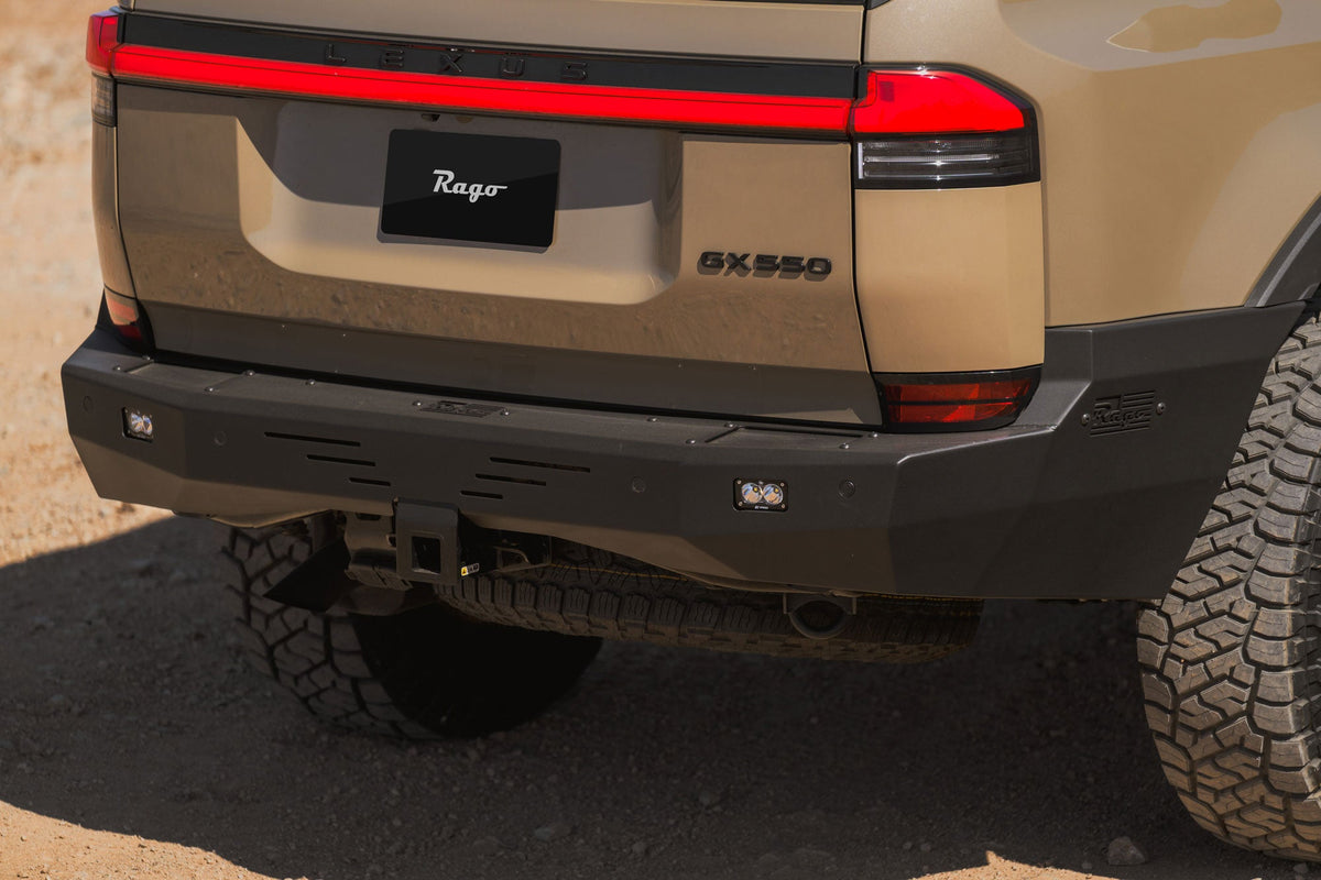 Rago Fabrication full-width rear bumper for Lexus GX 550
