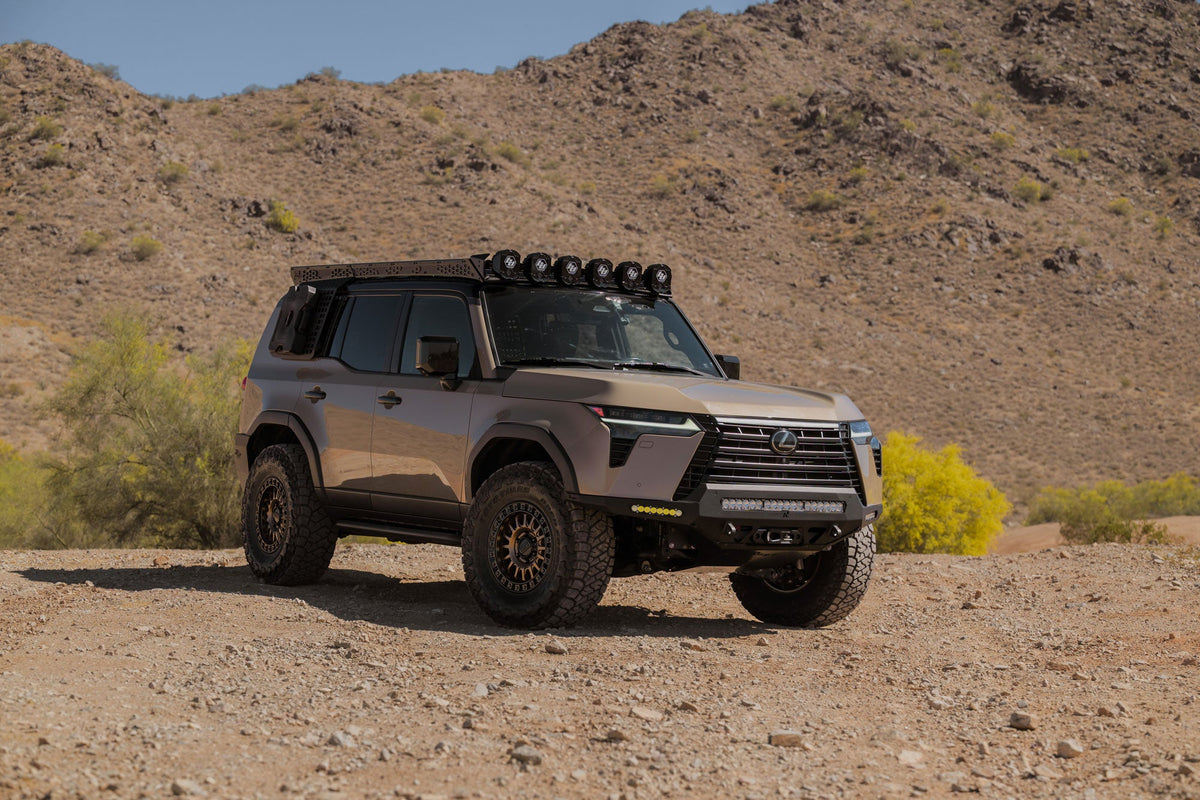Rago Fabrication winch front bumper for Lexus GX 550