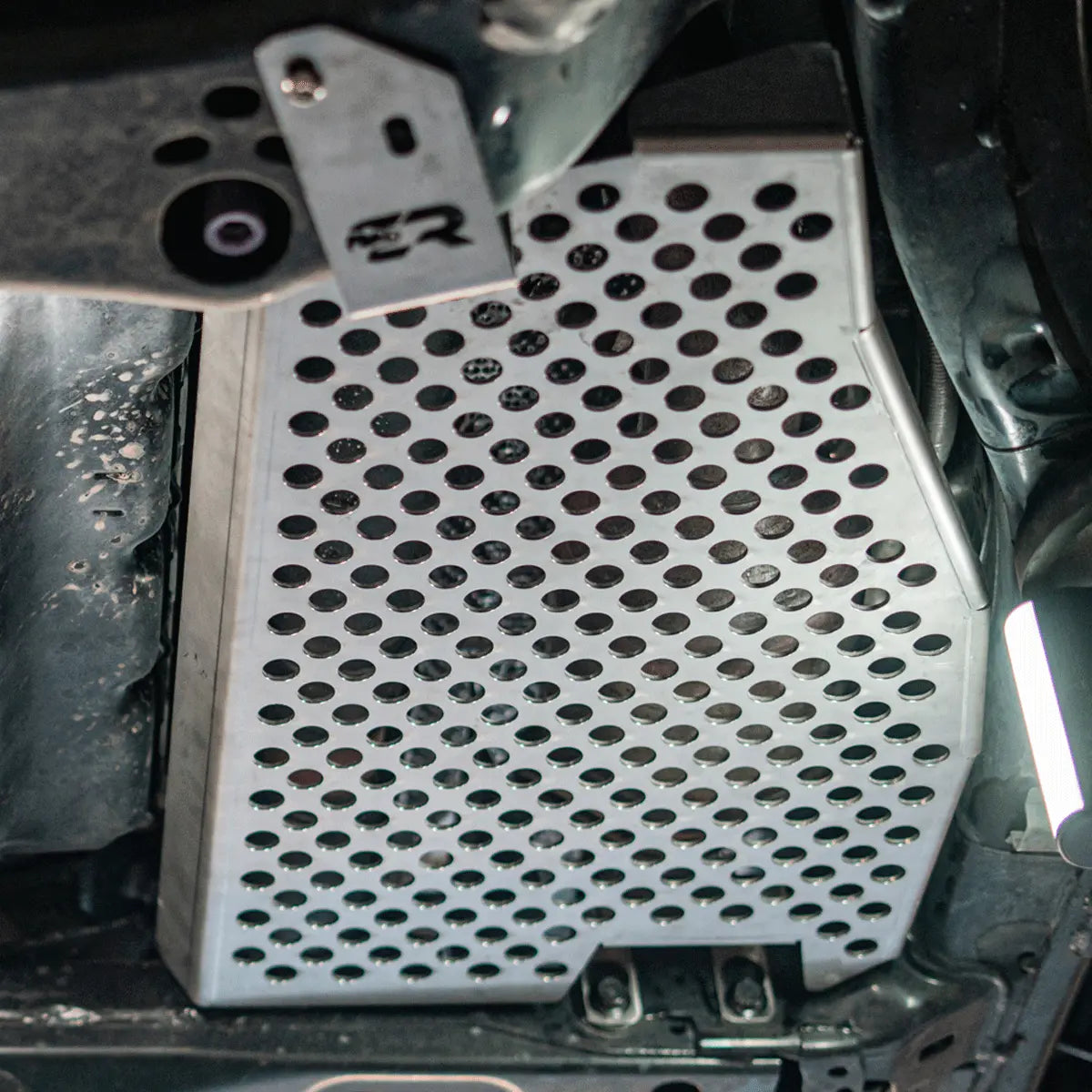 Cali Raised LED catalytic converter shield for 2024+ Lexus GX 550