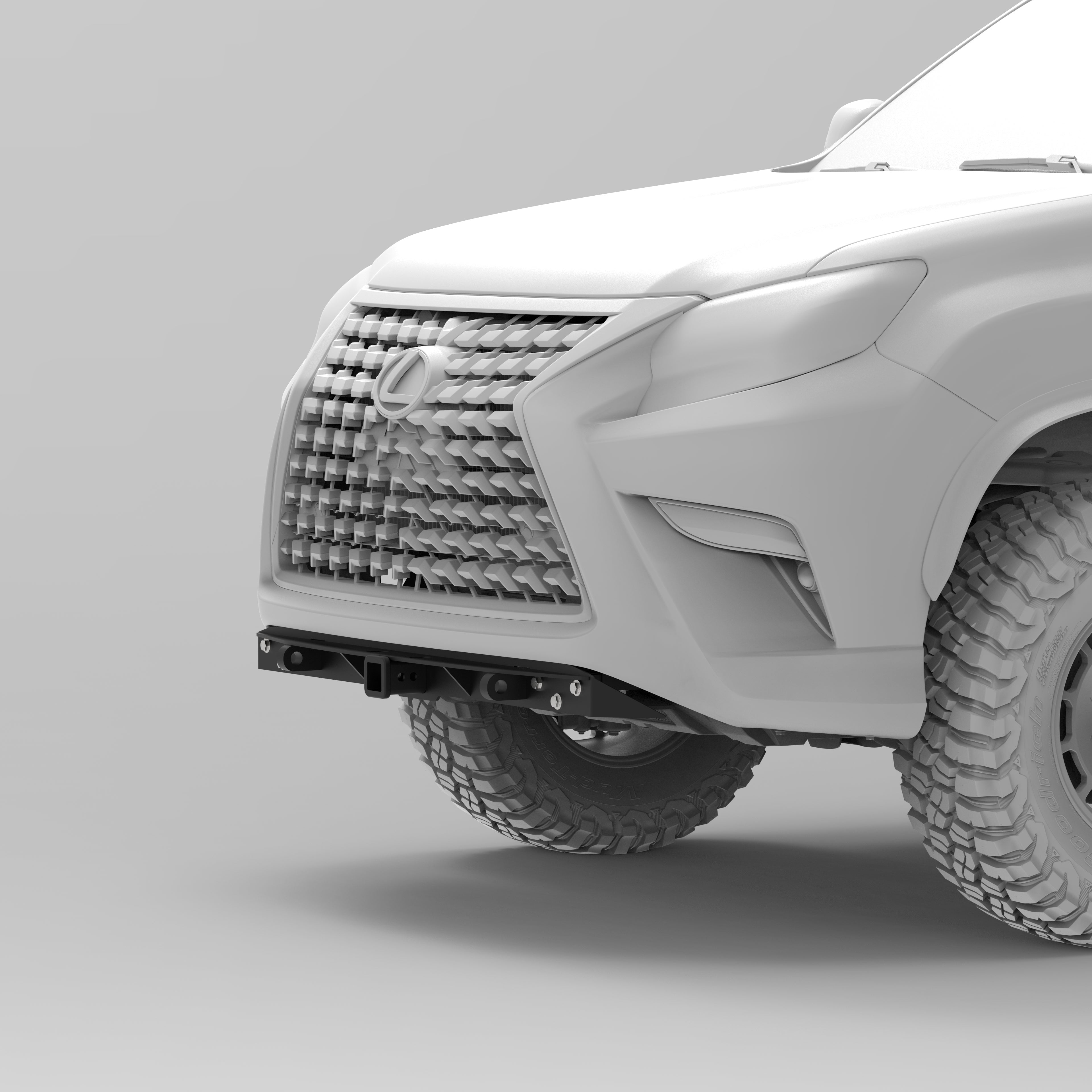 2014-2023 Lexus GX460 Front Tow Hitch Receiver Assembly