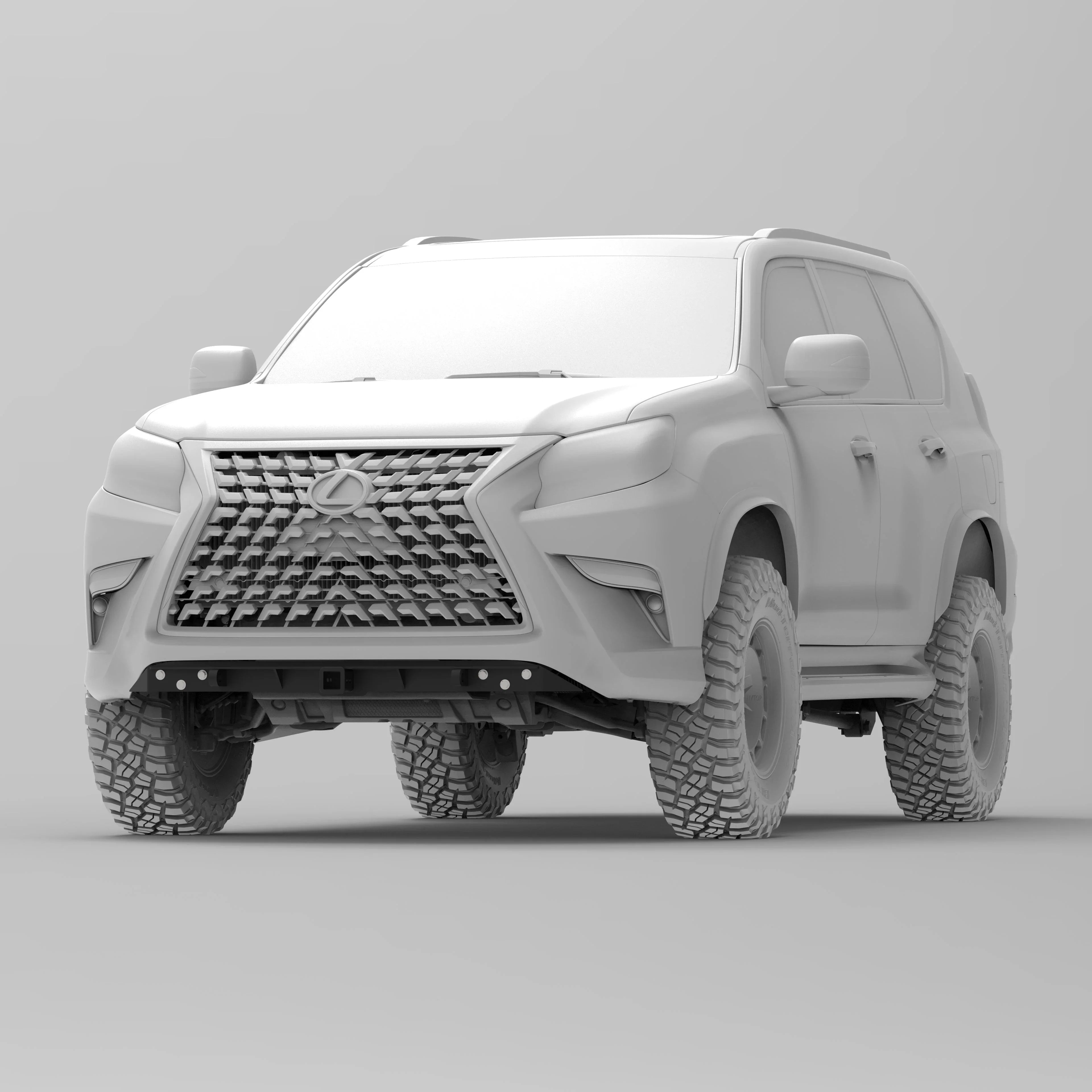 Lexus_GX460_Front_Tow_Hitch_Receiver_Render_3 - NVMOS