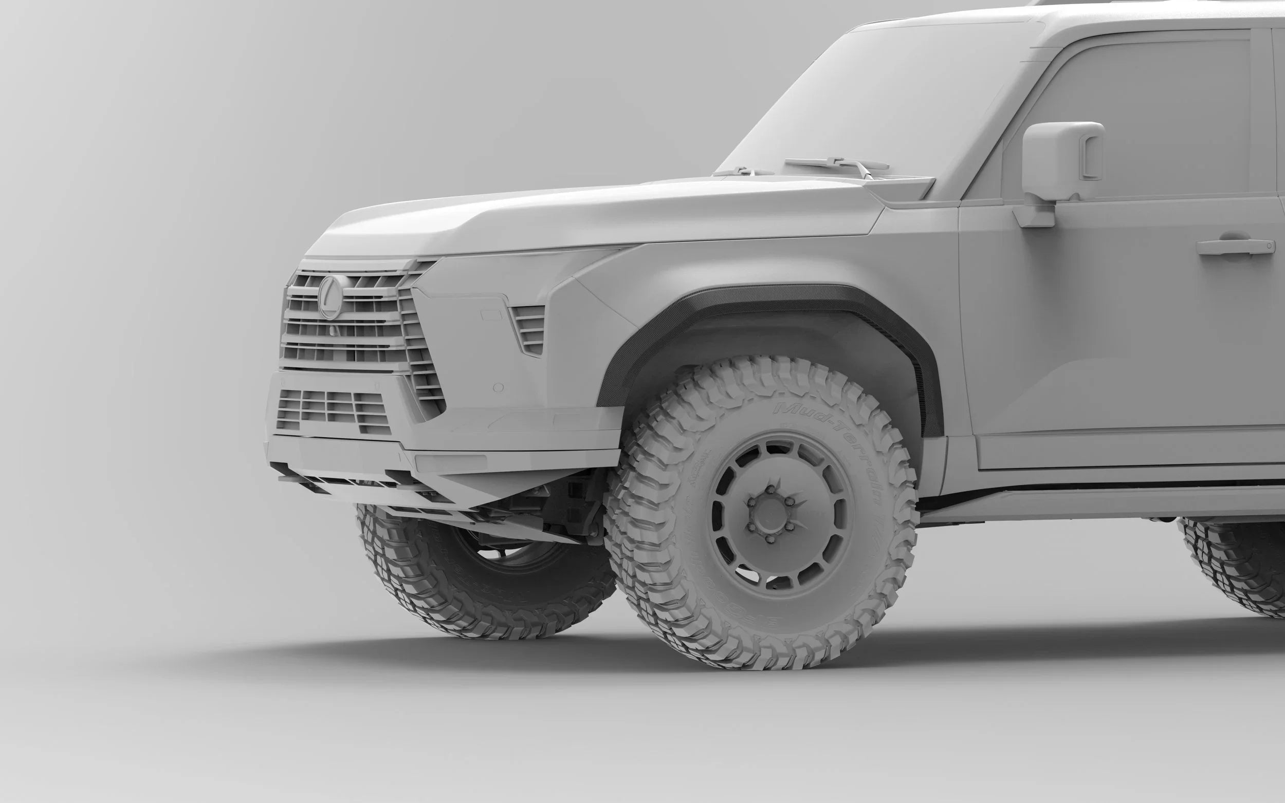 2024-Current Lexus GX550 Fender Flare Kit