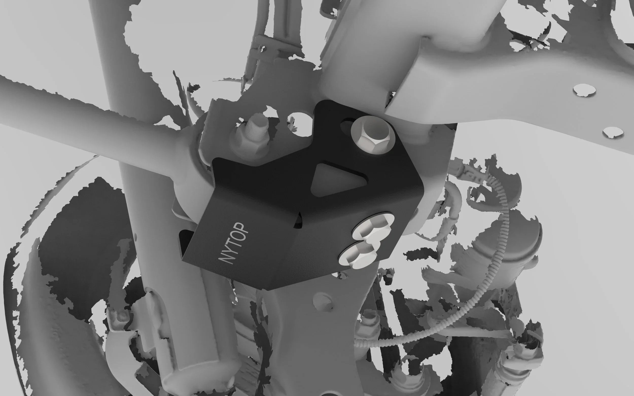 2024-Current Lexus GX550/Toyota Land Cruiser Lower Trailing Arm Skid Plate Kit