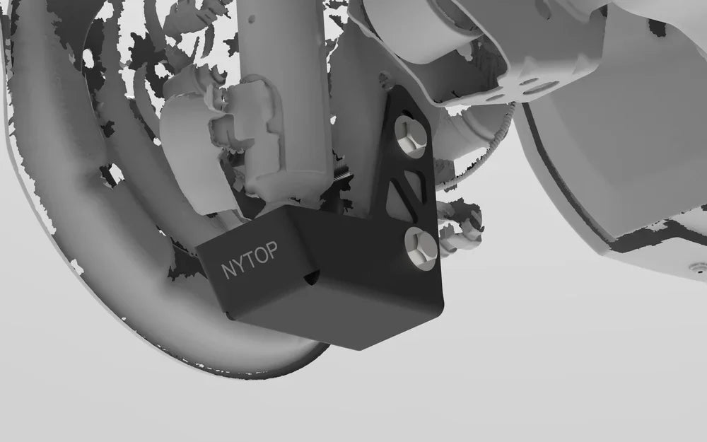 2025-Current Toyota 4Runner Rear Shock Mount Skid Plate Kit