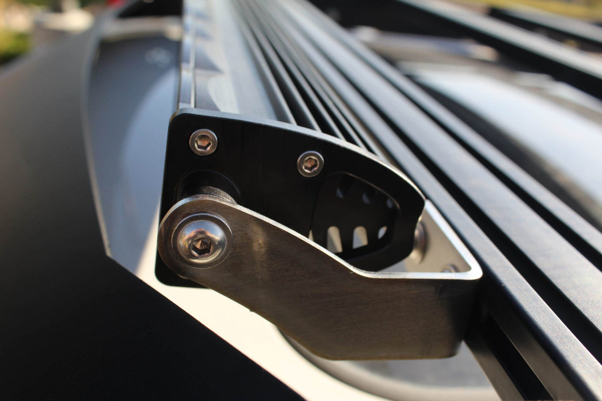 RCI roof rack light bar mounting brackets, universal fit