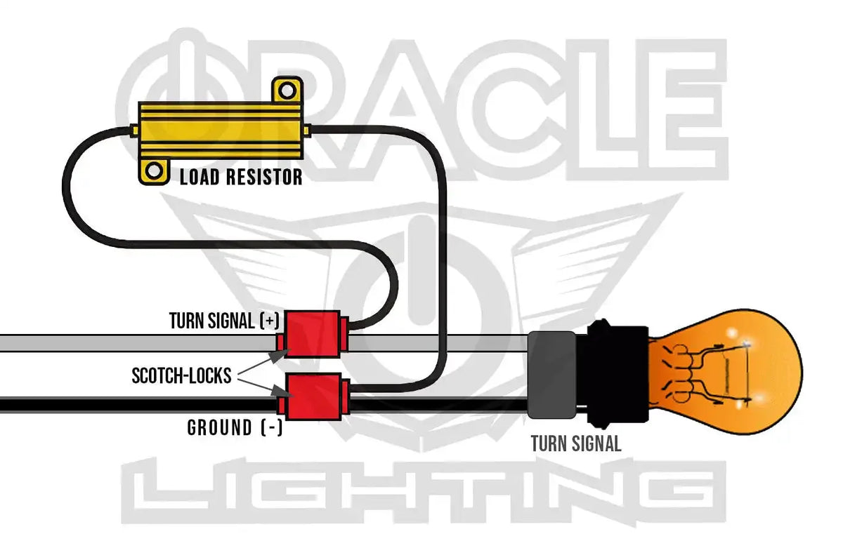 ORACLE 3157 switchback bulbs with load equalizer kit for universal fit