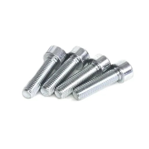 M8 x 30mm replacement tie down bolts, silver hex head hardware for overlanding vehicles