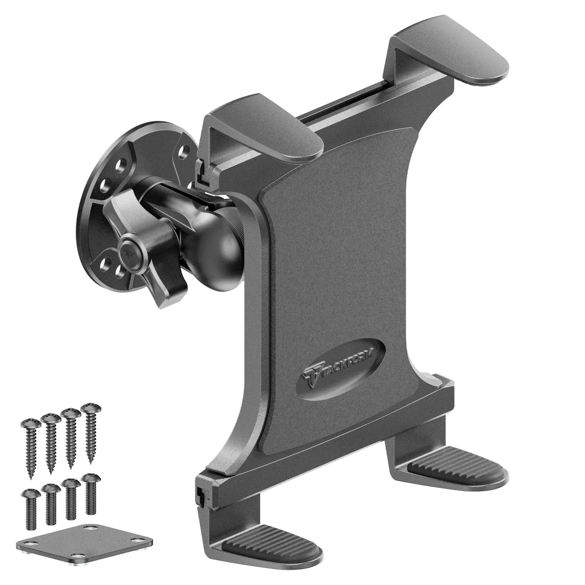 Tackform heavy duty drill base mount with composite tablet holder, universal fit