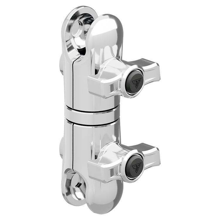 Tackform DuraLock 20 Series 3.5" dual socket arm in chrome for universal fit
