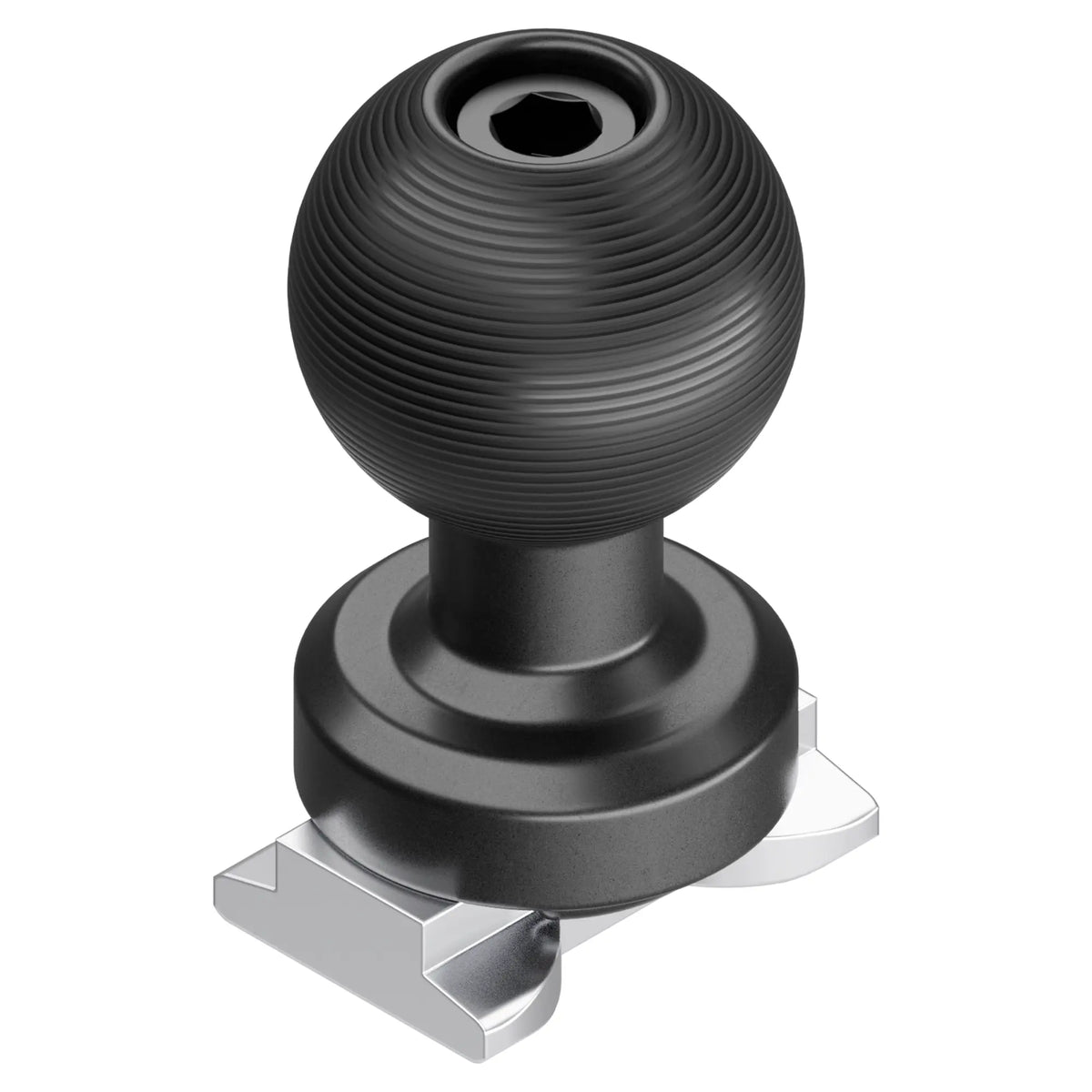 Tackform 26mm metal ball with L-Track connection for universal fit