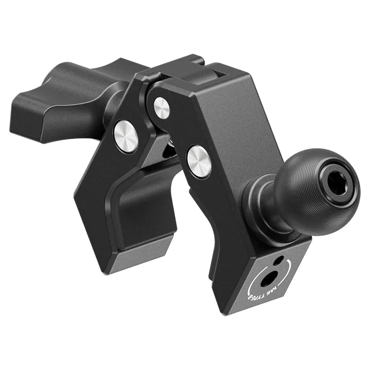 Tackform multi-mount bar clamp for 1/2 to 1 inch bars with 20mm ball, universal fit