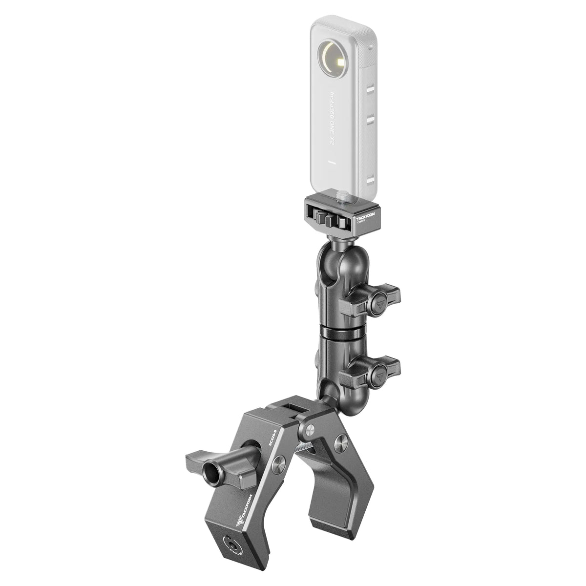 Tackform grab handle bar clamp with 1/4-20 camera mount, universal fit