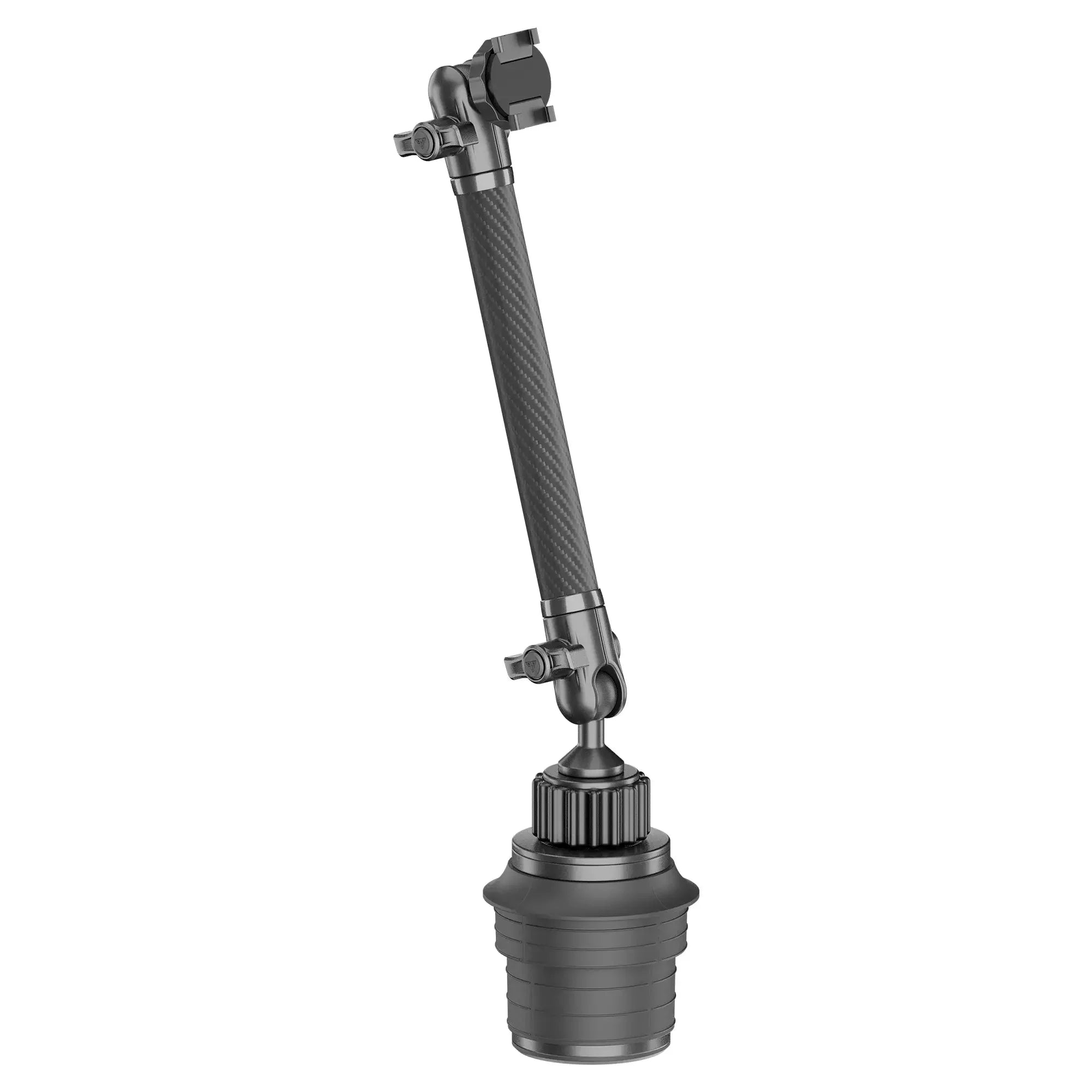 Adjustable carbon fiber vehicle accessory mount for overlanding and off-road gear