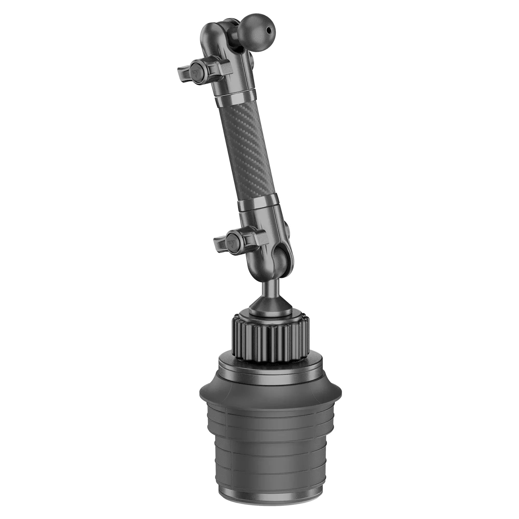 Heavy-duty adjustable mounting arm for overlanding or off-road vehicle accessories