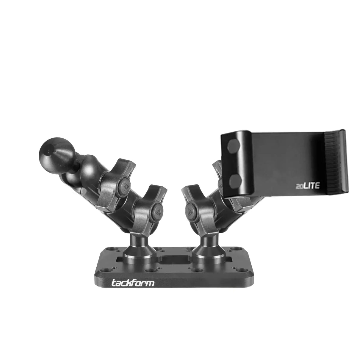Tackform Fast Track semi truck phone and Garmin mounting kit with 3.5 inch arms, universal fit