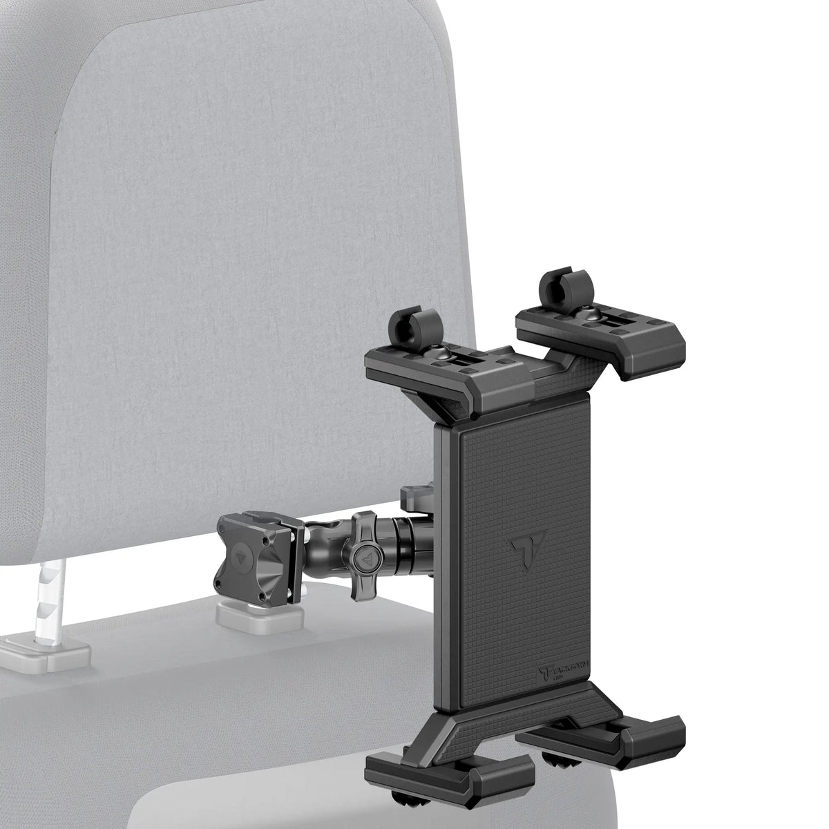 Tackform headrest mount with SLATE tablet holder, universal fit