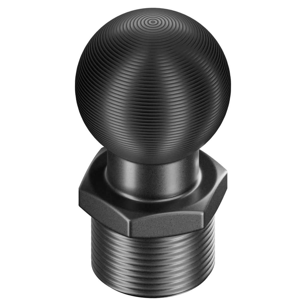 Tackform 20mm ball microphone mount with 5/8"-27 male thread for universal fit