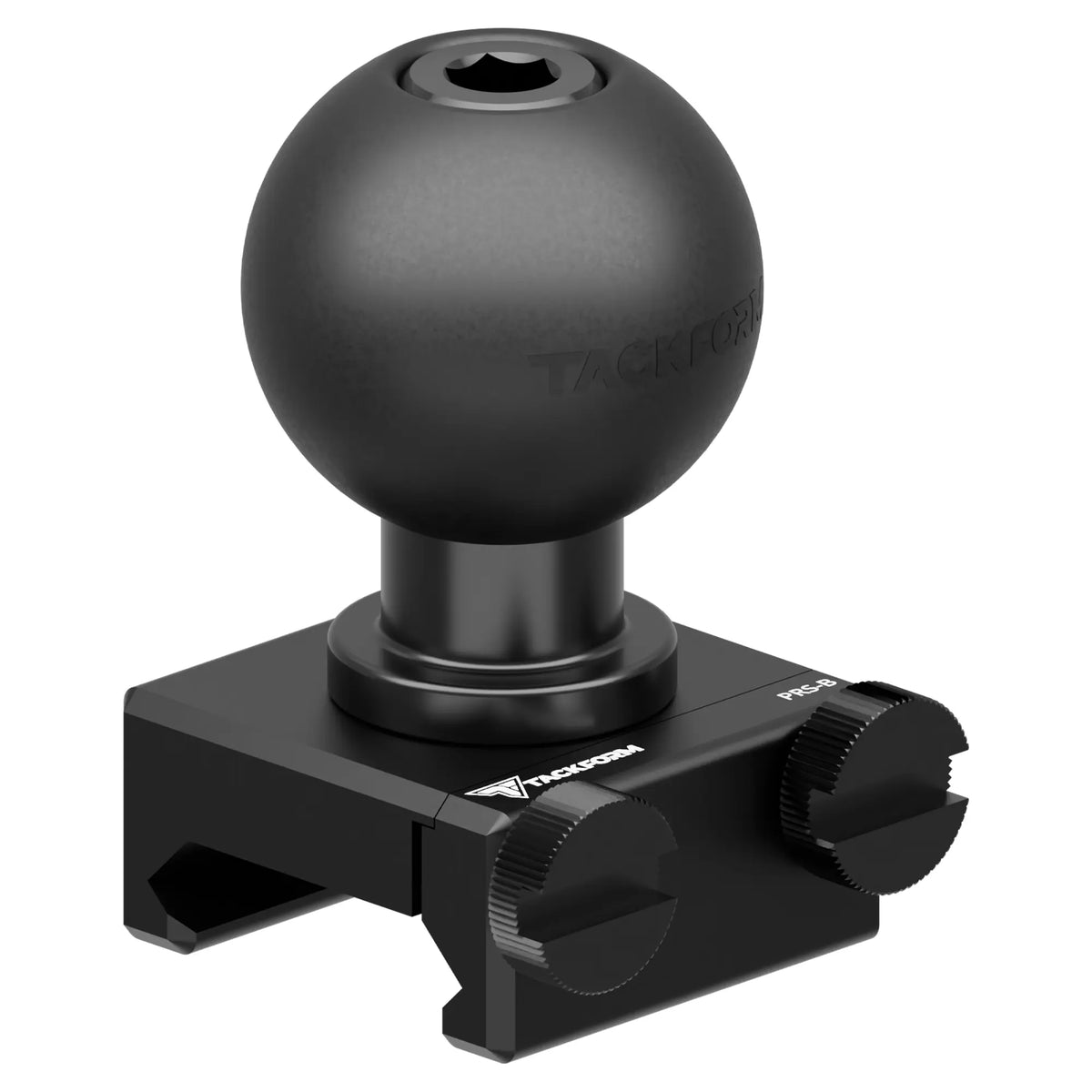 Tackform Assault Track 25 Series 1 inch B-sized rubber ball base, universal fit