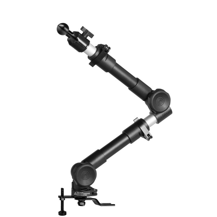 Tackform TF26-SRT2-GAR seat rail garmin ball mount with 20"-30" telescoping arm, universal fit
