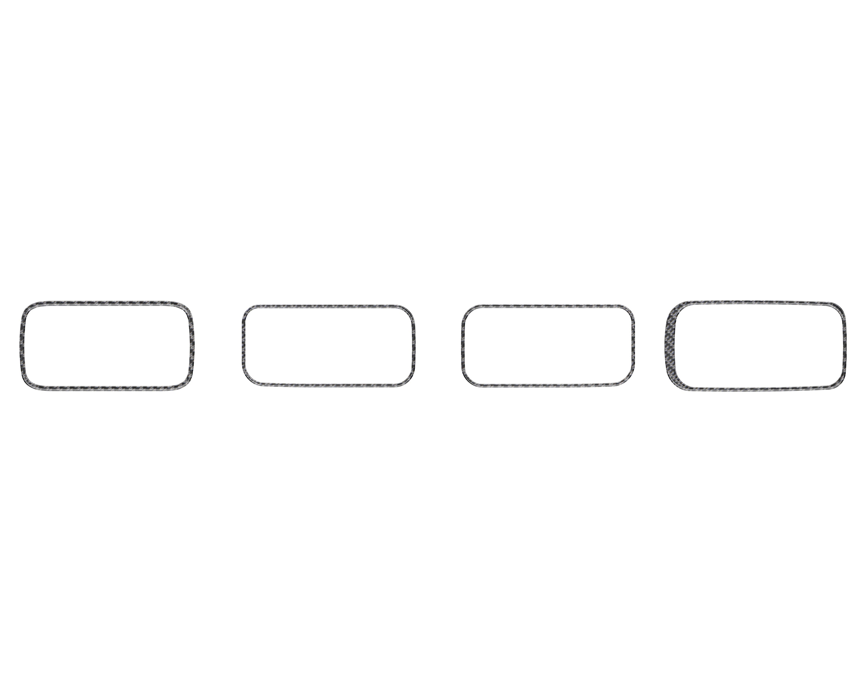 A/C Vent Accent Overlays Fits 2022-2026 Ford Maverick