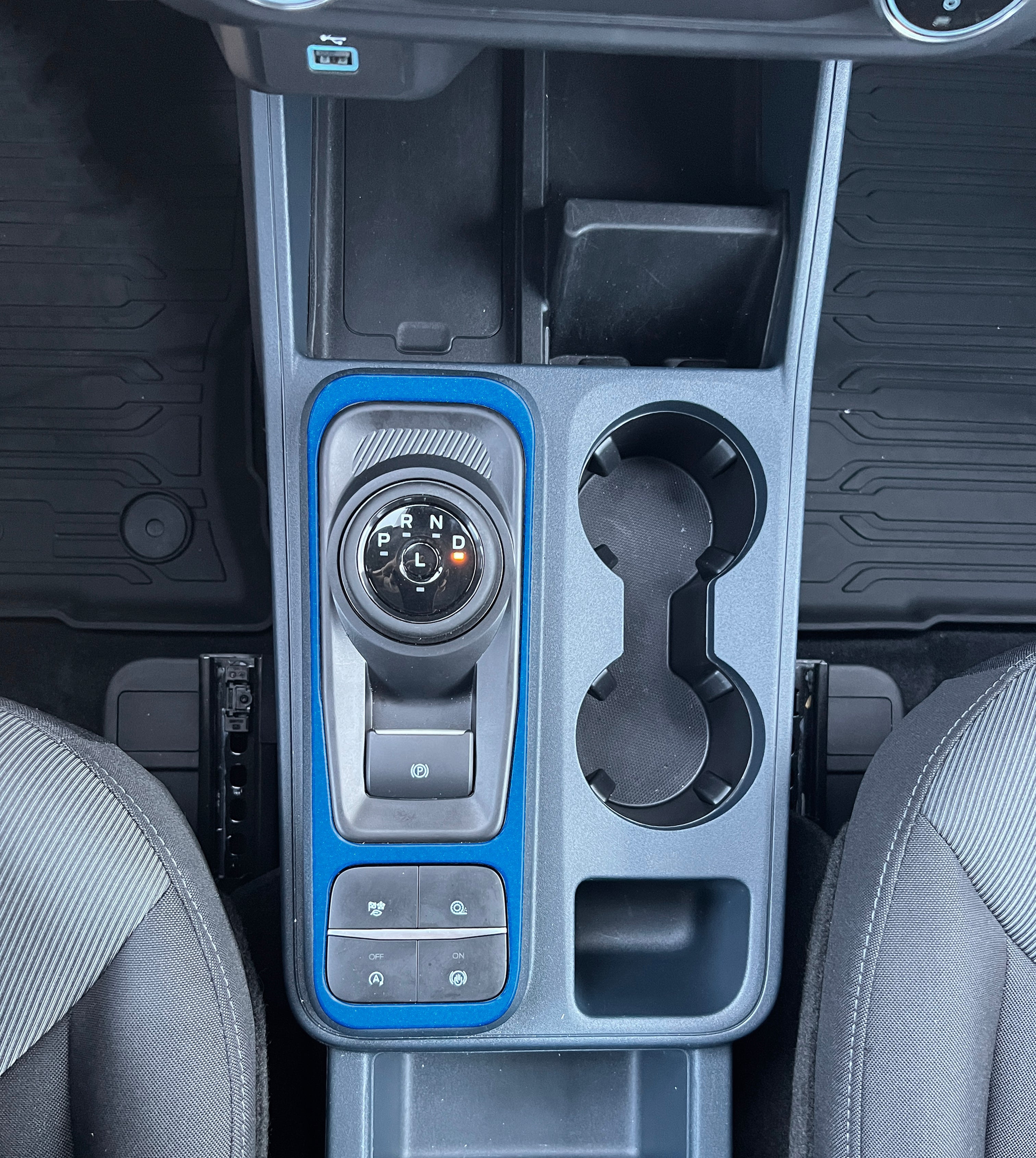 Center Console Accent Overlay Fits 2022-2026 Ford Maverick