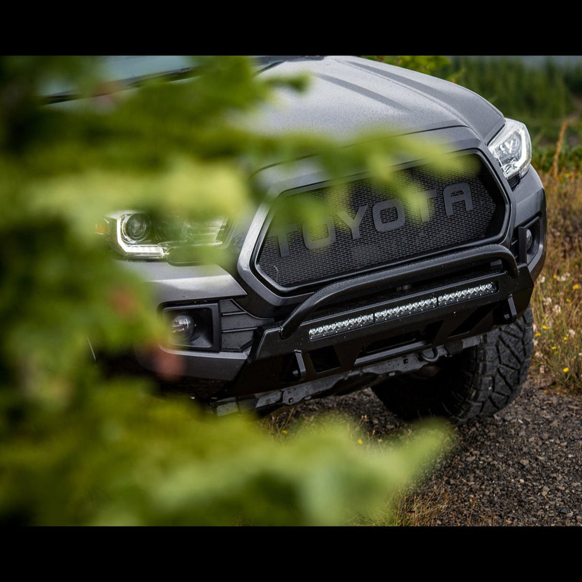 C4 Fabrication Tacoma Front Lo-Pro Winch Bumper / 3rd Gen / 2016-2023