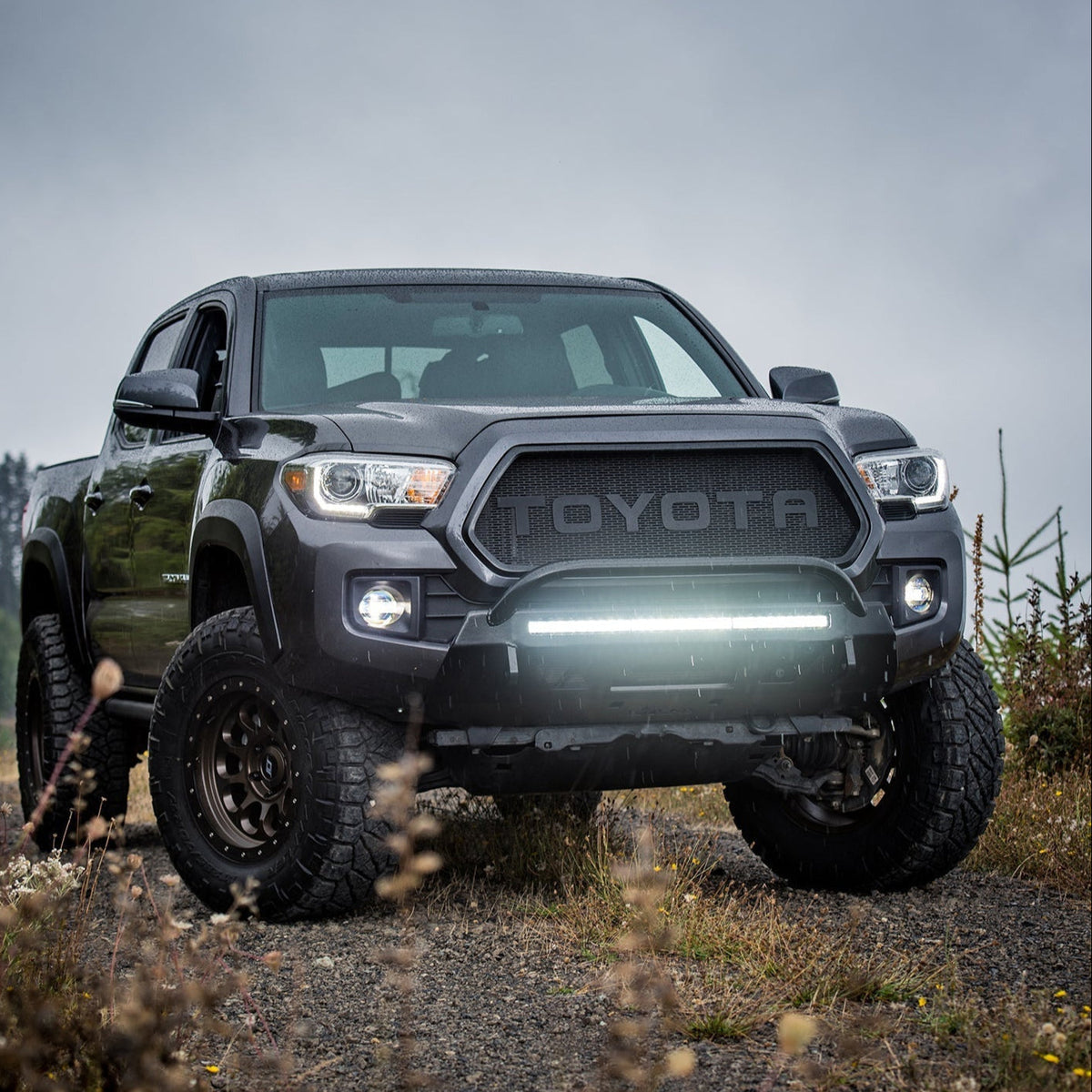 C4 Fabrication Tacoma Front Lo-Pro Winch Bumper / 3rd Gen / 2016-2023
