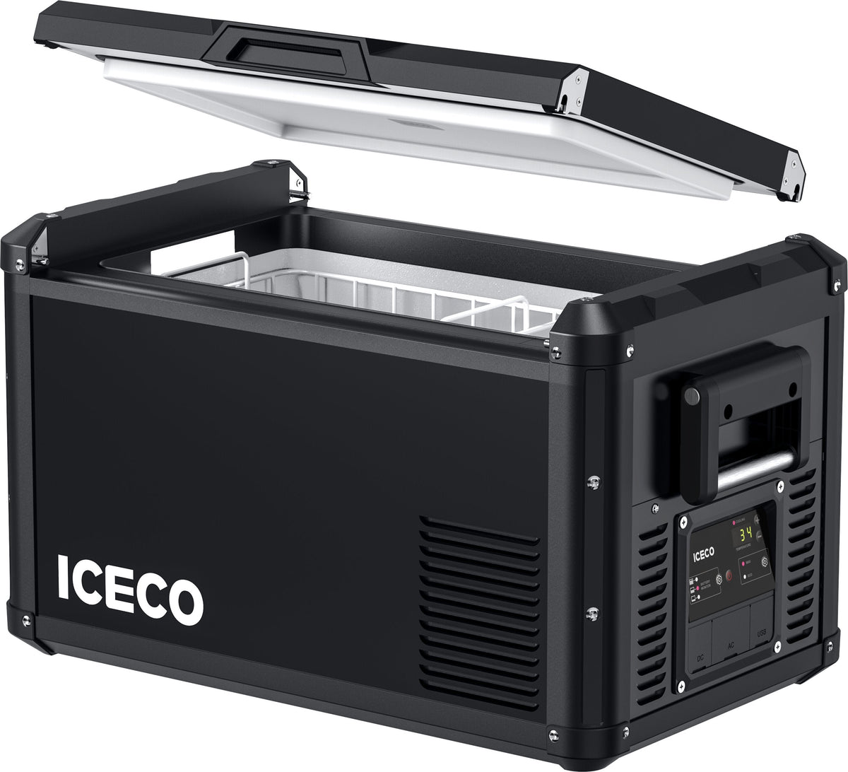 ICECO VL35ProS 37QT single zone 12V fridge freezer, universal fit