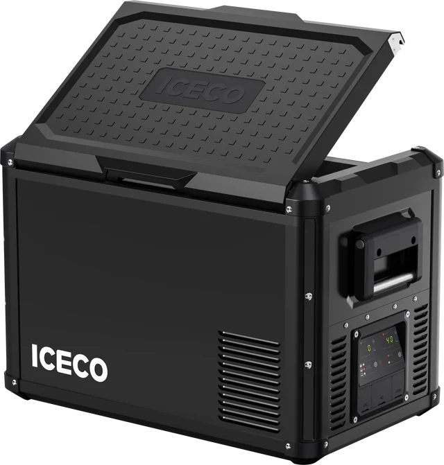 ICECO VL45ProD 45QT dual zone 12V fridge freezer, universal fit