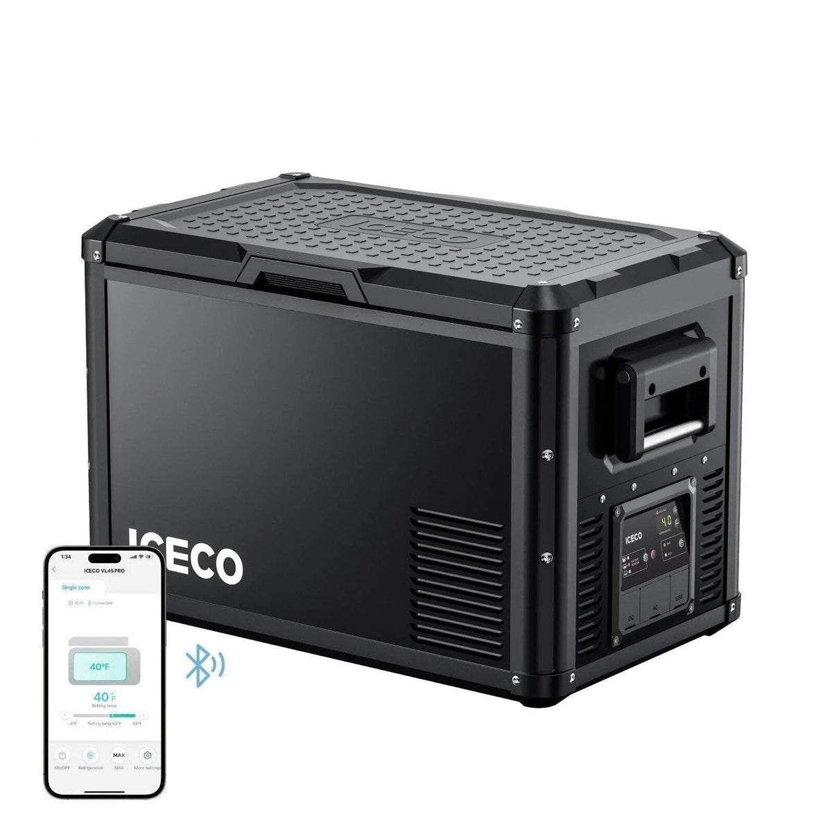 ICECO VL45ProS 47QT single zone 12V fridge freezer, universal fit