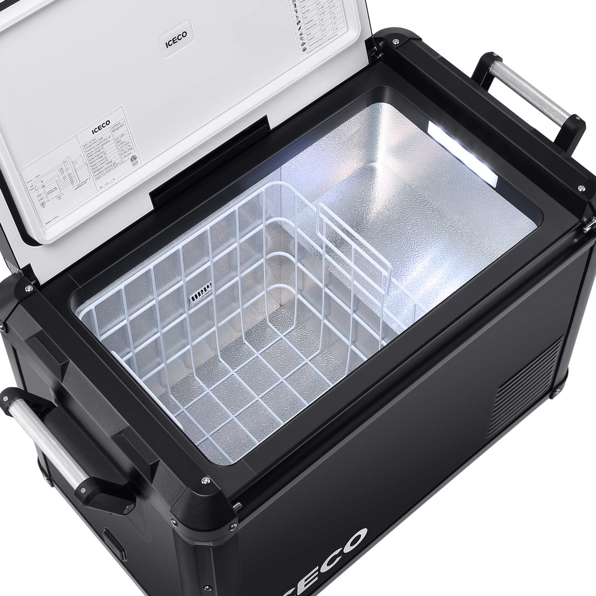 ICECO VL45ProS 47QT single zone 12V fridge freezer, universal fit
