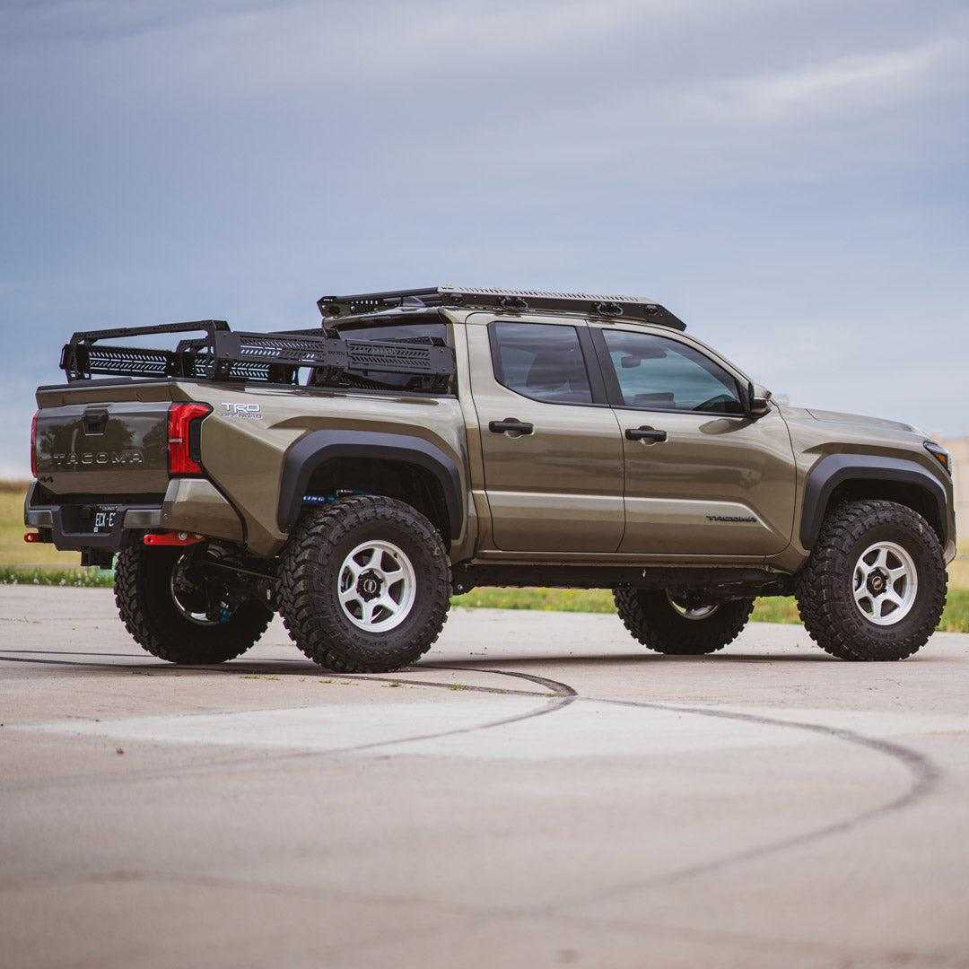 upTOP Overland TRUSS mid height bed rack side panels
