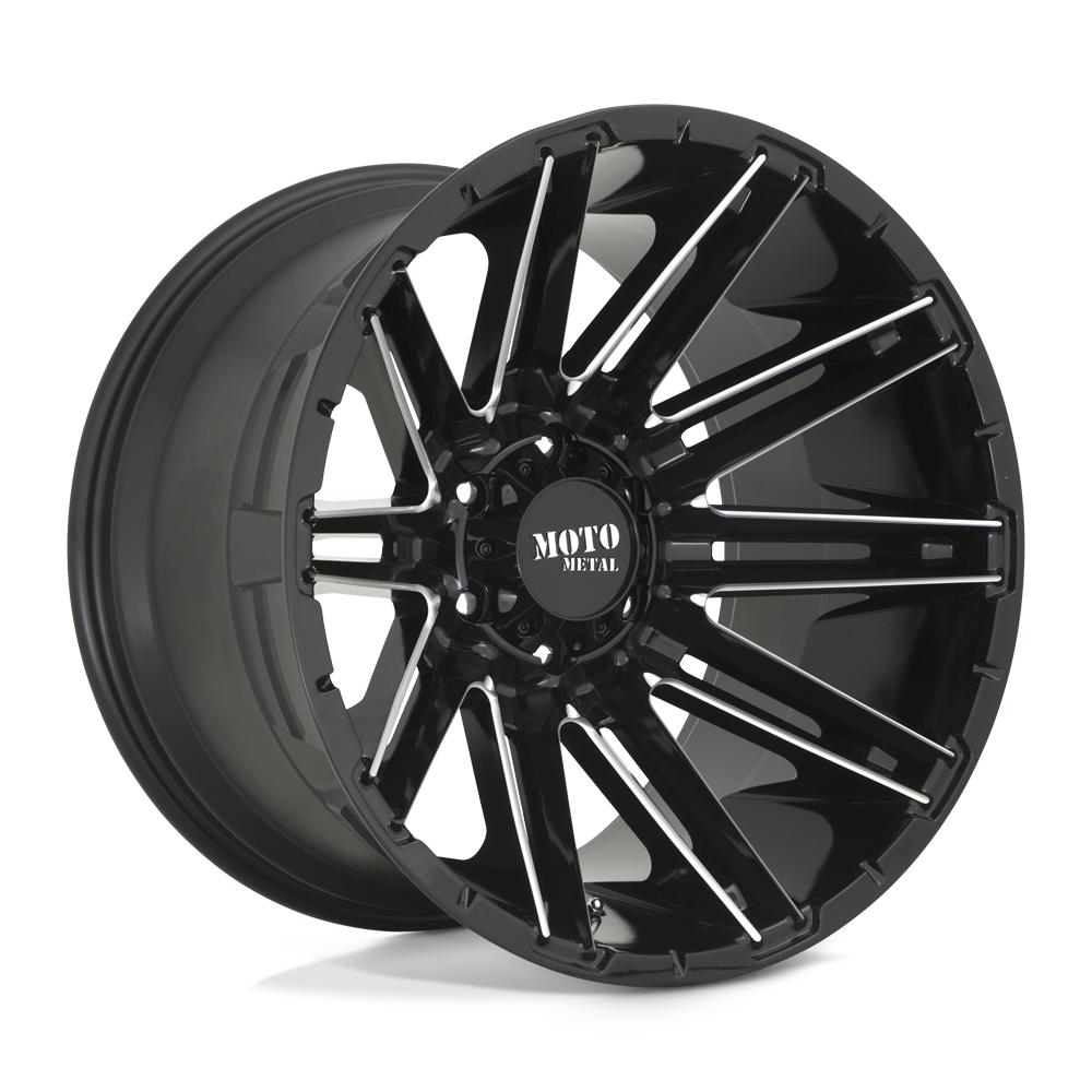 Moto Metal Kraken (MO998) Wheel - Gloss Black Milled