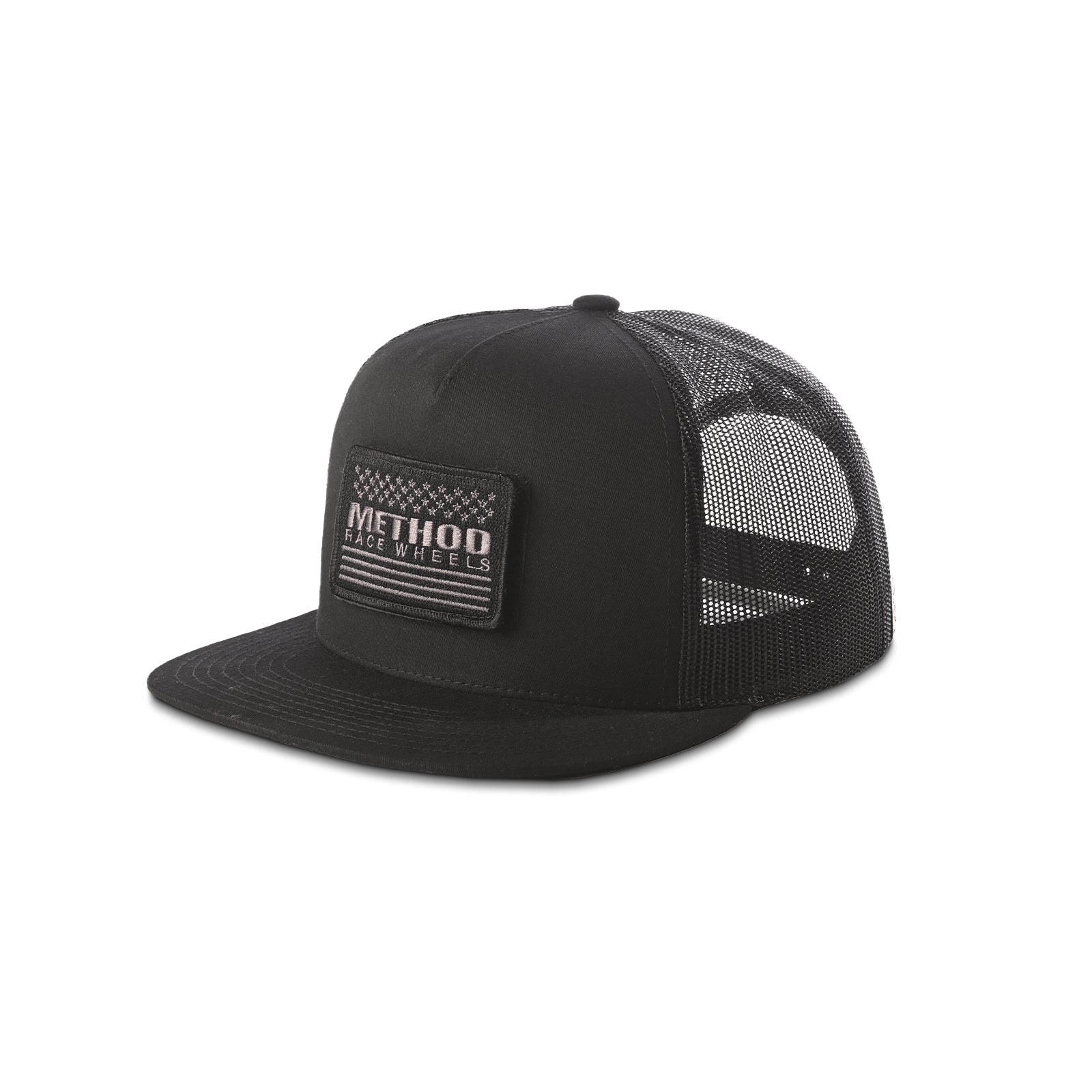 MRW-Black-Patch-Trucker-Hat-1 - NVMOS