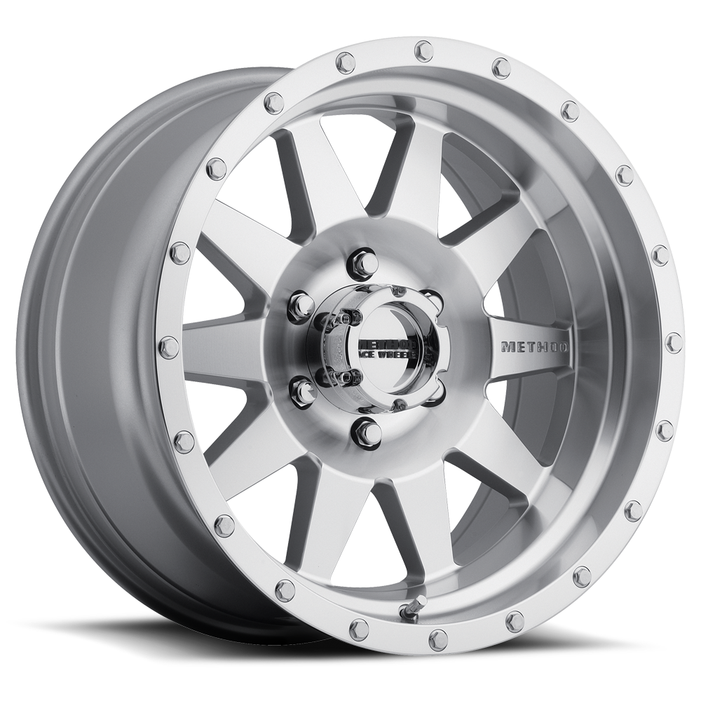18x9 diamond cut alloy off-road wheel with multi-spoke design for trucks and SUVs