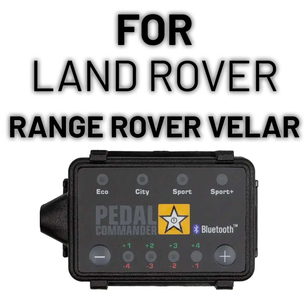 Pedal Commander throttle response controller with eco, city, sport, and sport+ modes for vehicles