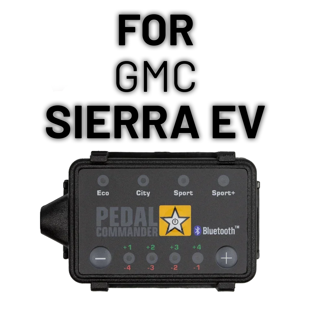 Pedal Commander Bluetooth throttle controller with Eco, City, Sport, and Sport+ modes.
