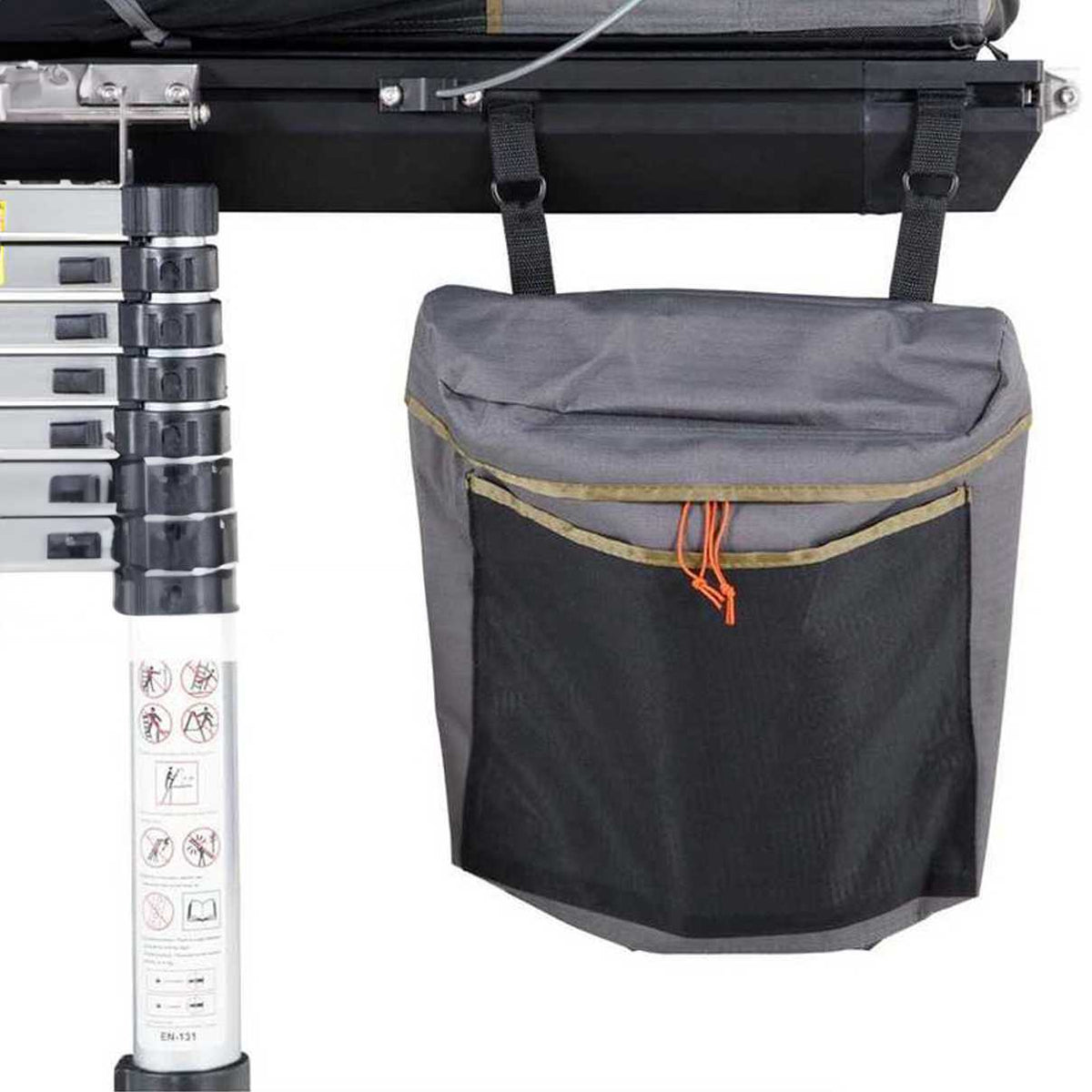 Overland Vehicle Systems shoe bags for Mamba III roof top tent