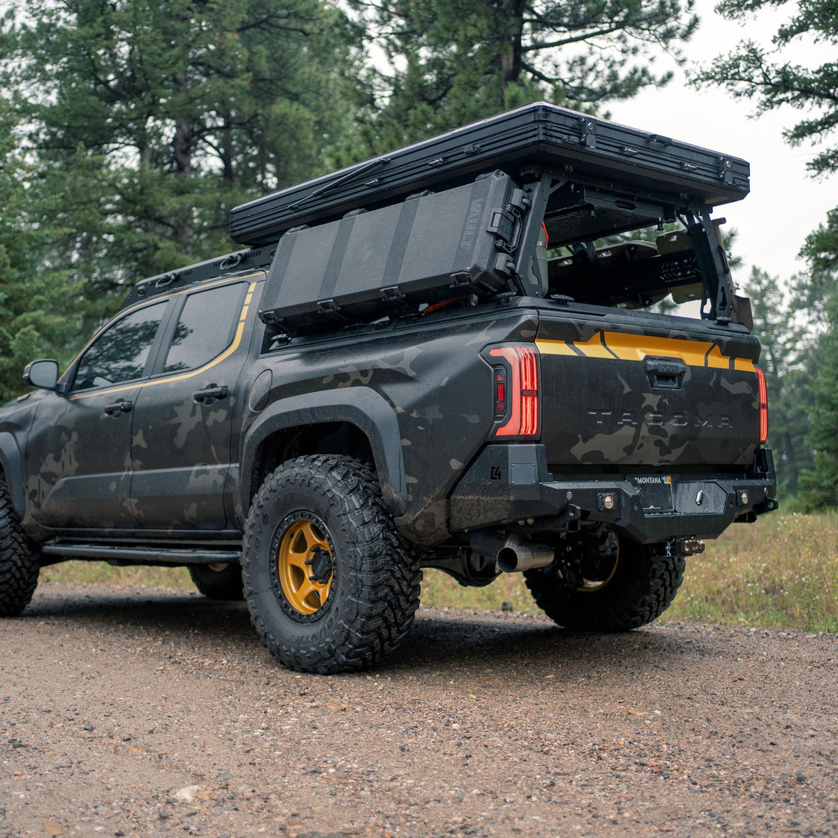 C4 Fabrication Tacoma Overland Rear Bumper / 4th Gen / 2024-2026
