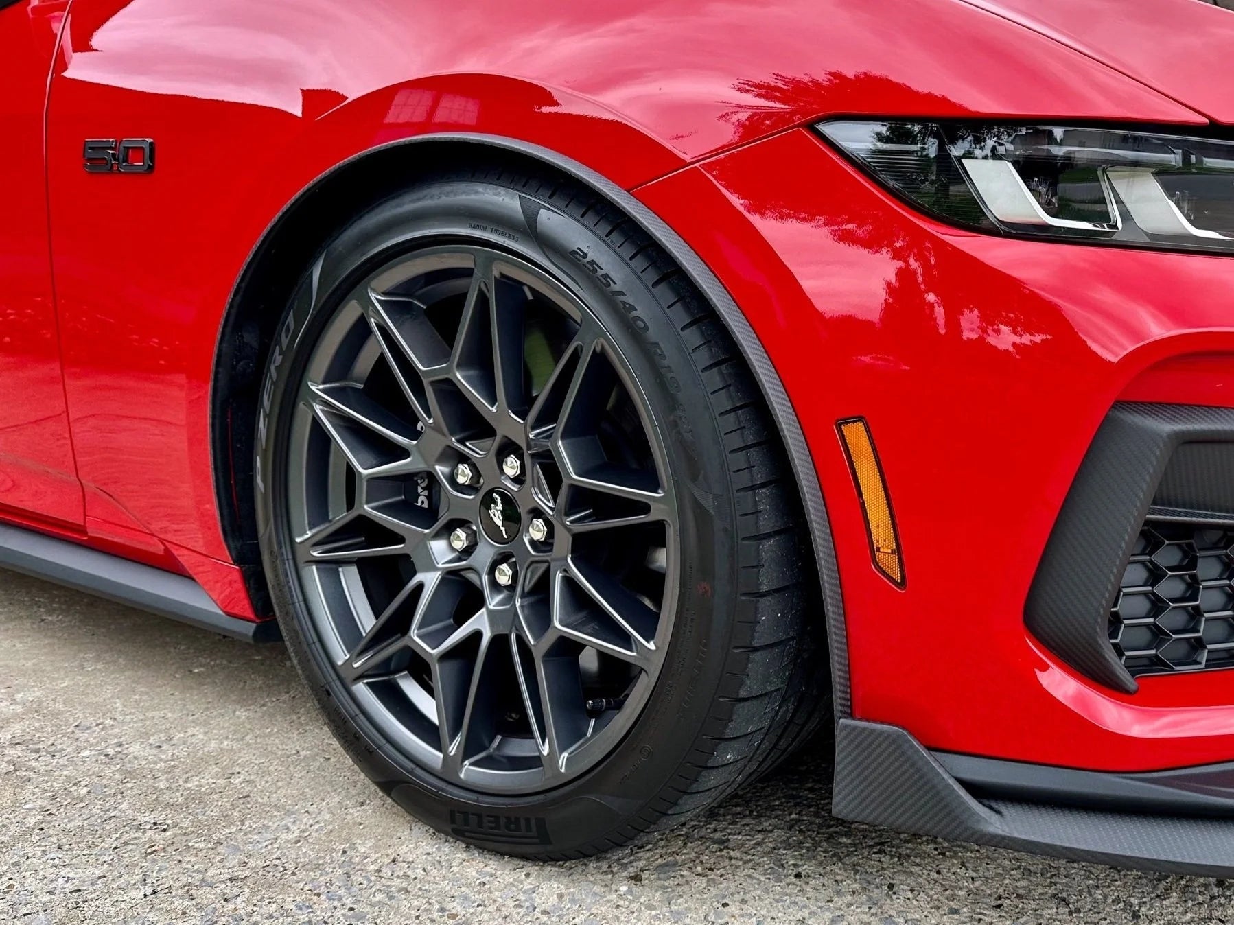 2024-Current Ford Mustang Front Fender Flares