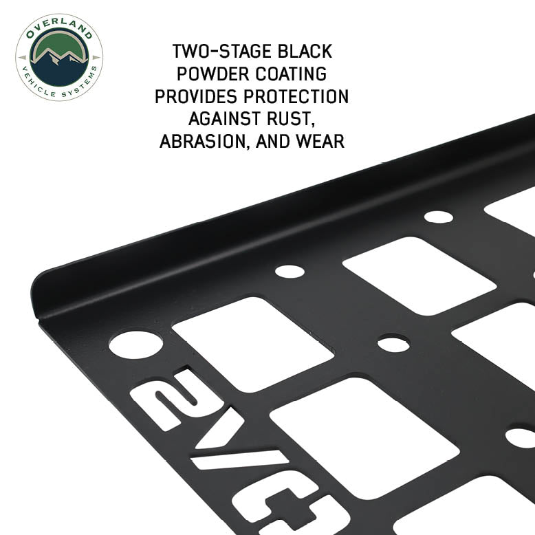 Overland Vehicle Systems bulkhead MOLLE panels for Expedition truck cap - view 3