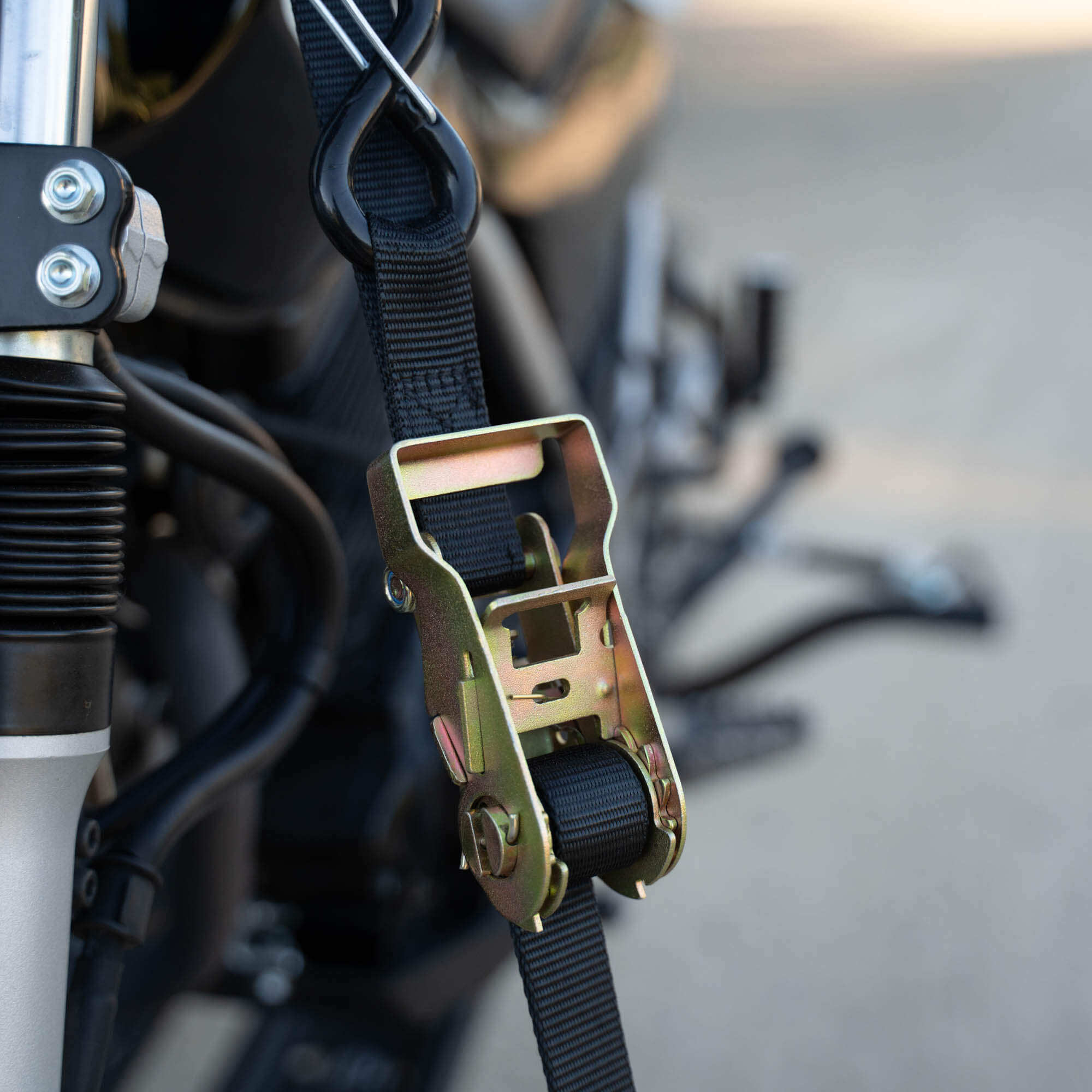 MotoTote SafeLoop Ratcheting Tie Downs
