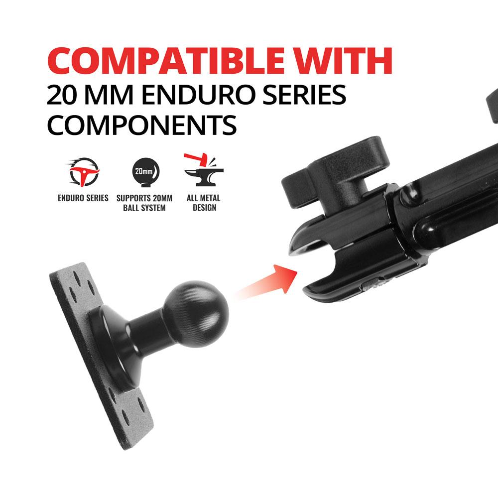 Tackform AMPS mount 20mm ball for universal fit