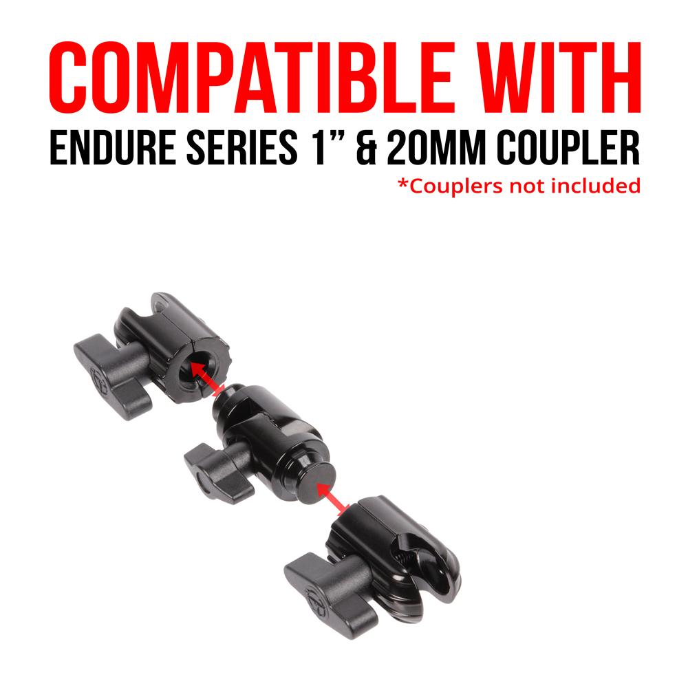 Tackform short modular dual flange arm for universal fit