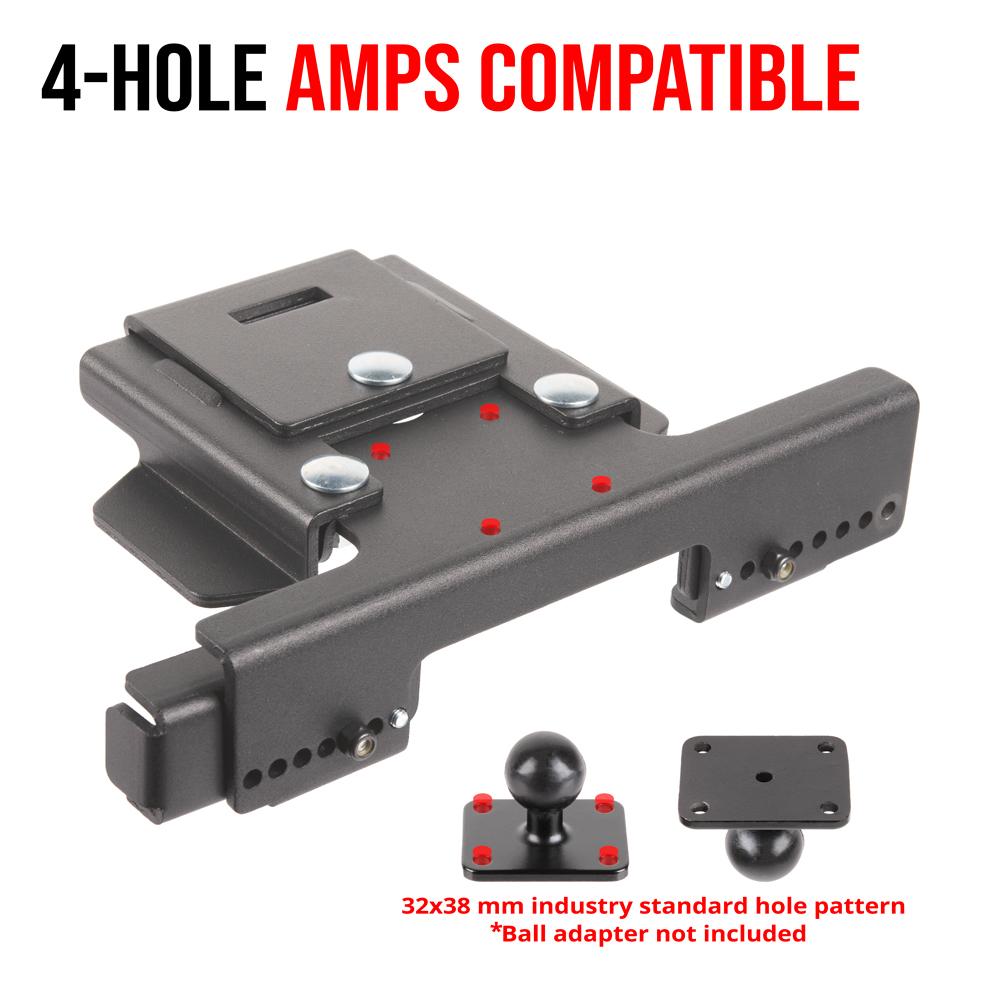 Tackform locking aluminum tablet holder for universal fit