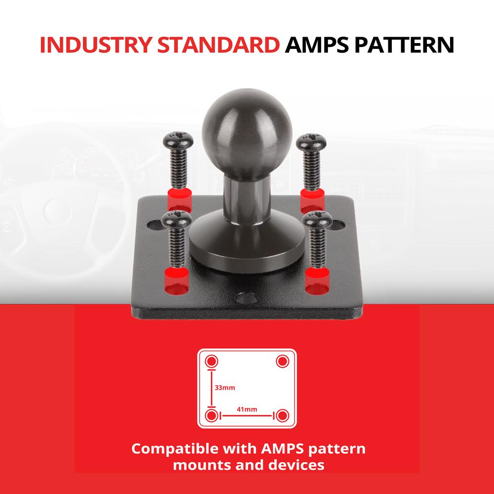 Tackform suction cup tablet holder with 12.5 inch arm for universal fit