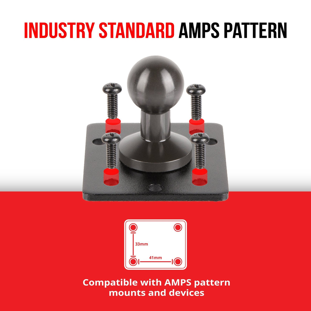 Tackform spring loaded tablet holder for universal fit
