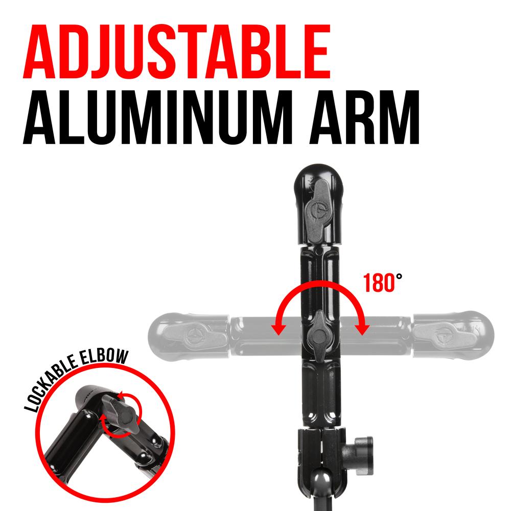 Tackform 7.25" modular arm for universal fit