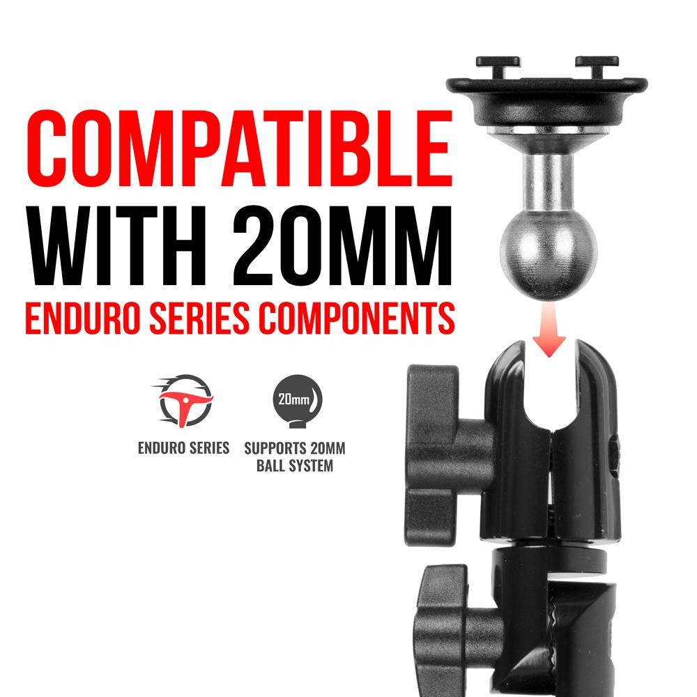 Tackform Dual-T holder 20mm ball for universal fit
