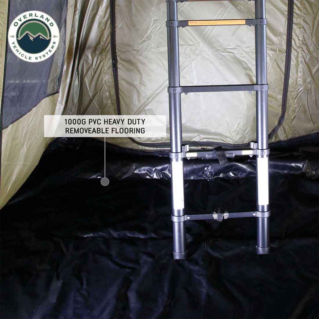 Overland Vehicle Systems HD Nomadic 3 Extended roof top tent annex with floor - view 7